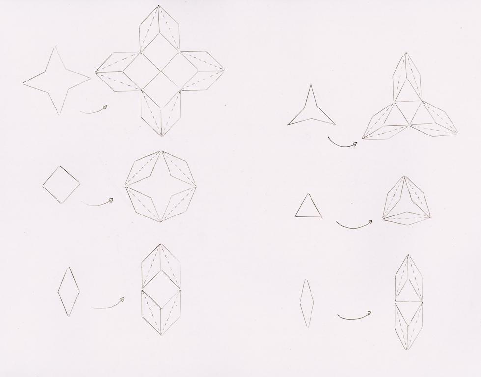 Rhomb 8 & 12 sub tiles