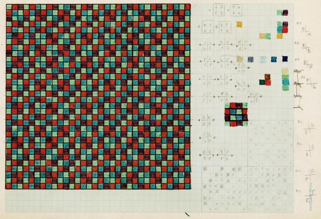 4 Coloured squares